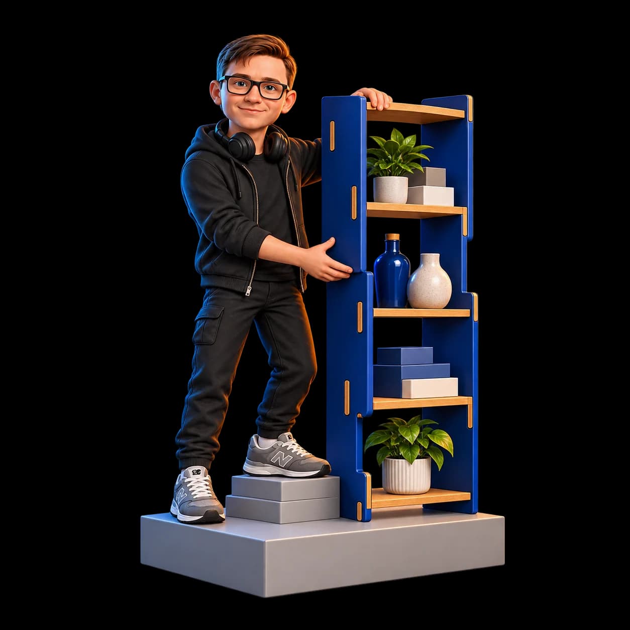 Mascot builds a custom product display instead of using generic templates